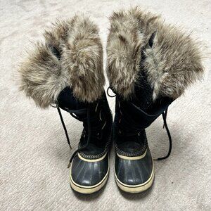 Women's Black Sorel Joan of Arctic Winter Boots